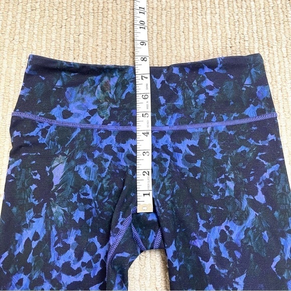 Lululemon Wunder Under Crop II‎ Full-On Luon Iris Floral Legging Size 4 Women - Picture 10 of 11